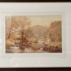 Ballycastle Watercolour Painting by Richard Faulkner