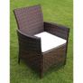 7 Piece Rattan Garden Dining Set Image 6