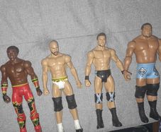 WWE Action Figures: Xavier Woods, Cesaro, Drew McIntyre, Keith Lee