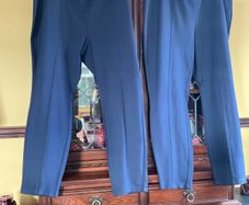 NEW FINAL REDUCTION. navy pull up casual trousers  from Style & Co. USA Size 3X which will fit 26/28.   Length from waist to hemline is 40 inches