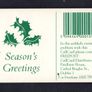 1994 Ireland 10 unit Happy Christmas in 1994 (Schlumberger SC7) Call Card Used. Telecom Eireann card number 1080 Image 4