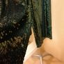 Women's Trousers Green Sequined Palazzo Style NWT SIZE 12 Image 2