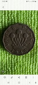 1937-1952 Threepence.