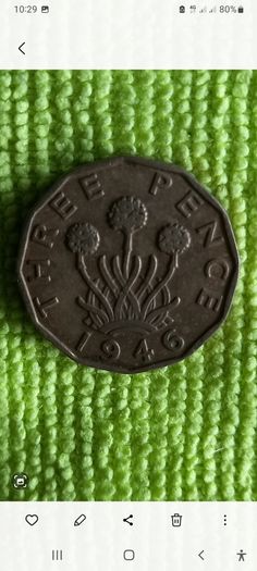 1937-1952 Threepence.