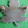 Vintage Bond Boyd Sterling Silver Pin Brooch Maple Leaf 3,9g Image 7