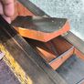 Antique Victorian Walnut Writing Slope / Desk Box Image 8