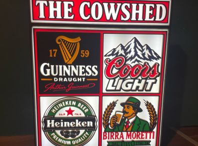 Custom Beer Lightbox