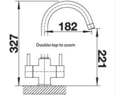 BRAND NEW Blanco sink and Tap