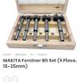 MAKITA Forstner Bit Set (5 Piece, 15-35mm) Image 2