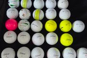 32 taylormade and titlest balls
