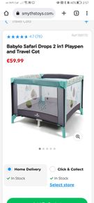 Babylo carrycot/playpen