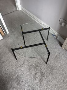 Circular Glass table