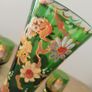 Mcm Royo art glass vase & liquor glasses Image 2