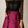 Karen Millen Lace and Jacquard Dress Image 3