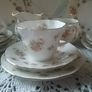 Queens "Apple Blossom" China Teaset Eighteen Piece Image 3