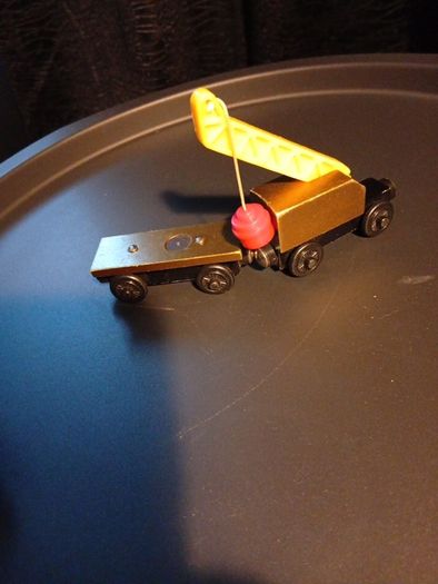 BREAKDOWN CRANE & FLATBED TRAIN   Thomas Tank Engine & Friends Wooden Railway