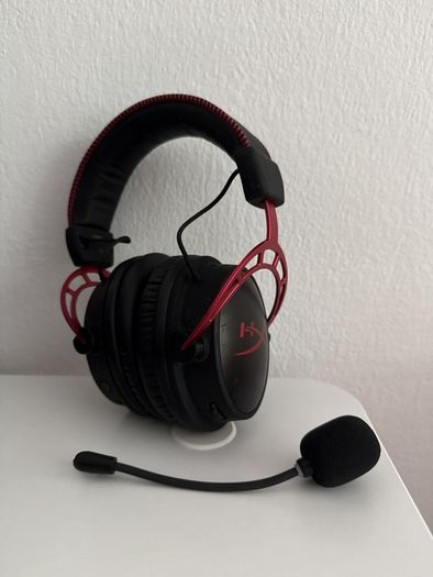HyperX Cloud Alpha Wireless-Gaming Headset for PC - black and red