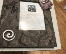 New grange  Stone Picture frame
