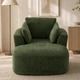 Softy Compressed Indoor Lounge Sofa Chair - Green