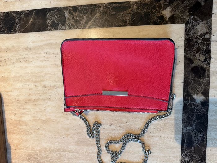red handbag by Michelle Keegan