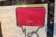 red handbag by Michelle Keegan