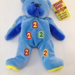 Vintage Message Bears Plush Teddy Bear Lot of 3 [AVAILABLE FOR PICK UP]