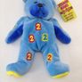 3x Vintage Message Bears Plush Teddy Bear Lot of 3 Numbers 8 1 2 New with Tags:AVAILABLE FOR COLLECTION Image 2