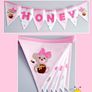 Beautiful Personalised Cotton Bunting Image 2