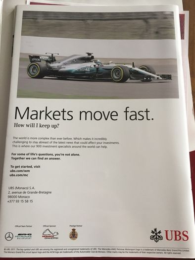 2017 F1 Monte Carlo GP Race Programme