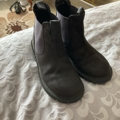 Geox kids black boots
