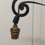 Freestanding wrought iron 60s working floor lamp - beautiful Image 5
