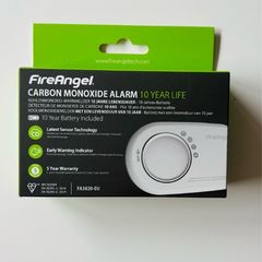 FireAngel Carbon Monoxide Alarm - 10 Year Battery  - Brand New