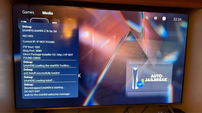 PS4 / ps5 jailbroken bd-jb disc jailbreak
