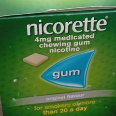 Stop smoking gum