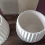 Set of x3 Ceramic Indoor Plant Pots Image 9