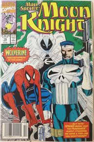 Marc Spectre Moon Knight #19-21 Spider-Man & Punisher Appearances (1990)