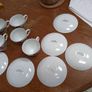 Ironstone Washington pottery hanley England, 5 tea cups and saucers Image 10