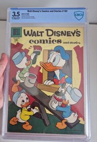 Walt Disney Comics and Stories 192 | Graded Golden Age Book! | CBCS 3.5 | Carl Barks Story and Art!