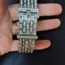 Stunning Dolce &Gabbana diamonte watch with face flap. Image 6