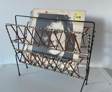 Vintage Magazine Holder