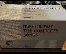 FRANZ SCHUBERT  |  The Complete Songs     (40 CDs Boxed Set + Book)
