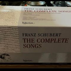 FRANZ SCHUBERT  |  The Complete Songs     (40 CDs Boxed Set + Book)