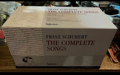 FRANZ SCHUBERT  |  The Complete Songs     (40 CDs Boxed Set + Book)