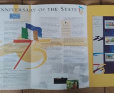 Ireland 1997 An Post 75th Anniversary of the State Commemorative Stamp Folder