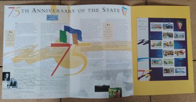 Ireland 1997 An Post 75th Anniversary of the State Commemorative Stamp Folder