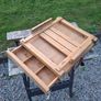 Set of 3 Quality Wooden Art Easels (Studio, Field & Tabletop) Image 7
