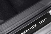4pcs Carbon Fiber Anti Scratch Scuff Pedal Car Door Sill Protector Stickers For Mercedes Benz AMG W124 W202 W203 W204 W210 W211