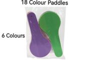 18 Colour Paddles in 6 Colours