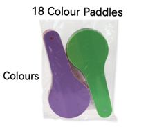 18 Colour Paddles in 6 Colours