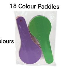 18 Colour Paddles in 6 Colours
